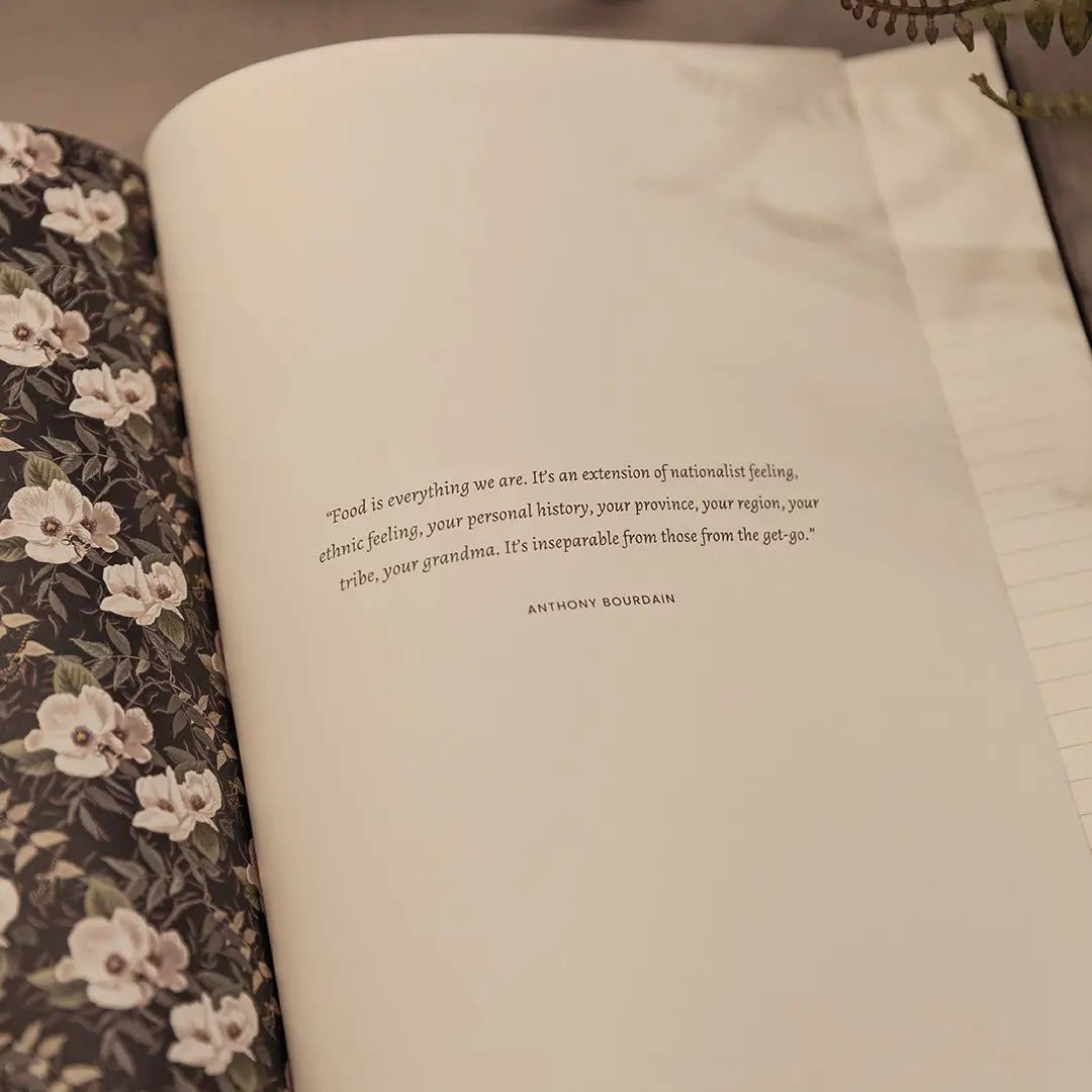 Heirloom Blank Recipe Book Journal  Linen Hardcover A4 –  komorebiluxeplanners